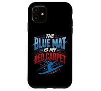 Carcasa para iPhone 11 Gimnasia Alfombra Azul Alfombra Roja Cita Gimnasta