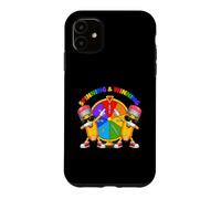 Carcasa para iPhone 11 Giro de Rueda de Cuarto Grado de Cuarto Grado GANA Divertido Regreso a Clases