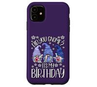 Carcasa para iPhone 11 GNOME Birthday For Women Did You GNOME It`s My Birthday