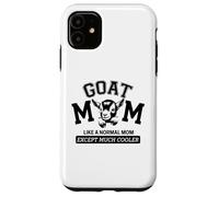 Carcasa para iPhone 11 Goat mom Like a Normal mom Except Much Colour