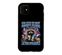 Carcasa para iPhone 11 God Gives His Most Powerful Soldiers Lactose Intolerance