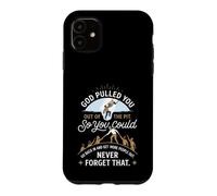 Carcasa para iPhone 11 God Pull You out of The Pit Recovery Faith Design