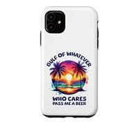 Carcasa para iPhone 11 Golfo de lo Que Sea México o América Que se preocupe Pásame una Cerveza