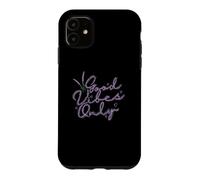 Carcasa para iPhone 11 Good Vibes Only Lavender Garden Fragancia Planta