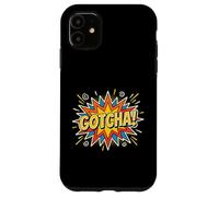 Carcasa para iPhone 11 Gotcha April Fools Day Broma Humor Broma Comedia Joker
