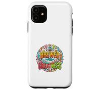 Carcasa para iPhone 11 Gráfico de motivación de café elaborado para la grandeza