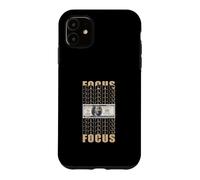 Carcasa para iPhone 11 Gráfico Tan Color: Enfócate en tu Dinero