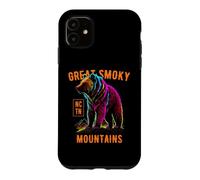 Carcasa para iPhone 11 Gran diseño de Oso Smoky Mountains USA