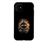 Carcasa para iPhone 11 Gran tiburón Blanco Fauna Arte majestuoso océano depredador