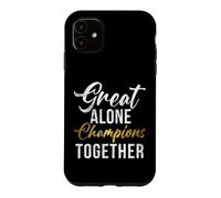 Carcasa para iPhone 11 Grandes campeones Solos Juntos Deporte Equipo