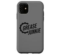 Carcasa para iPhone 11 Grease Junkie Monkey Mechanic Tech Garage Repair Engines