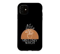 Carcasa para iPhone 11 Green Witch Mint Only Witch Herb Gardening Wicca