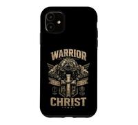 Carcasa para iPhone 11 Guerrero de Cristo Fe sobre el Miedo Soldado Cristiano