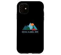 Carcasa para iPhone 11 Gull Lake, Brainard, Minnesota Vacation Souvenir Design