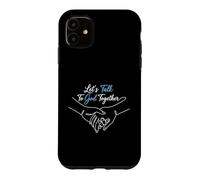 Carcasa para iPhone 11 Hablemos con Dios Juntos Grupo de Oración Cristiana