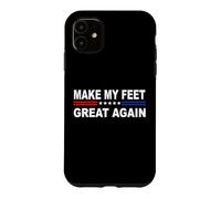 Carcasa para iPhone 11 Hacer Que mis pies estén geniales Otra Vez | Recuperación de Lesiones en el pie Roto