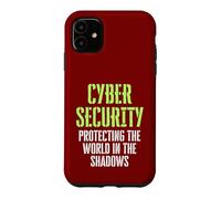 Carcasa para iPhone 11 Hacker ético de Seguridad cibernética protegiendo el Mundo en la Sombra