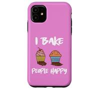 Carcasa para iPhone 11 Hago a la Gente Happy Funny Baking