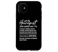Carcasa para iPhone 11 Hairapist Hair Stylist Barber Work Beauty Salon Hairdresser