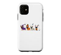 Carcasa para iPhone 11 Halloween Frenchie Bulldog Amante de los Perros Perro Espeluznante Halloween