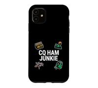 Carcasa para iPhone 11 Ham Radio Operator CQ Ham Junkie Amateur Broadcaster