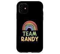 Carcasa para iPhone 11 Happy Colorful Team Randy Rainbow Pride Green Yellow