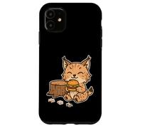 Carcasa para iPhone 11 Happy Lynx Come Hamburguesa Picnic