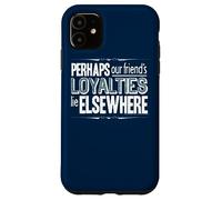 Carcasa para iPhone 11 Harry Potter Loyalties Lie Elsewhere Quote