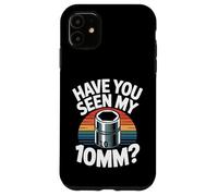 Carcasa para iPhone 11 ¿Has Visto mi 10MM Socket Meme Car Guy Humor Mecánico de Coches