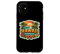 Carcasa para iPhone 11 Hawái The Aloha State Souvenir Visitor Memorabilia Hawaiian