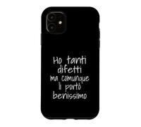 Carcasa para iPhone 11 He tanti difetti ma comunque li Porto benissimo