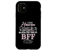 Carcasa para iPhone 11 Heaven Is Beautiful My BFF Memorial Dolor Pérdida