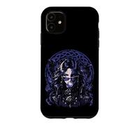 Carcasa para iPhone 11 Hel Bubblegum Mitología nórdica Diosa Gothic Baddie