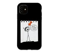 Carcasa para iPhone 11 Help! I'm Under A Tack! Divertido Dicho sarcástico de Dibujos Animados Novedad