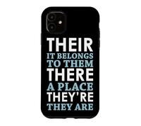 Carcasa para iPhone 11 Her There Are - Inglés Gramática