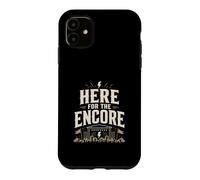 Carcasa para iPhone 11 Here For The Encore Festival Rock Metal Live Music