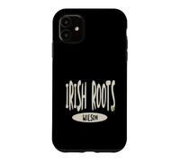 Carcasa para iPhone 11 Herencia Irlandesa Raíces irlandesas Wilson Apellido