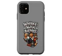 Carcasa para iPhone 11 Highlander escocés con un Vaso de Whisky
