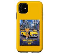 Carcasa para iPhone 11 Historias de Osos de Peluche de la Ciudad de Nueva York en Times Square Manhattan