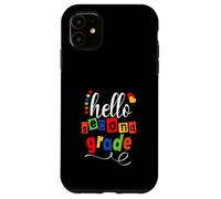 Carcasa para iPhone 11 Hola Estudiante de Segundo Grado Maestro Lindo Primer día de Escuela