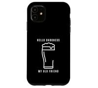 Carcasa para iPhone 11 Hola Oscuridad Mi Viejo Amigo Irish Stout Porter