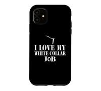 Carcasa para iPhone 11 Hombres I Love My White Collar Job - Priest Ordination