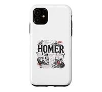 Carcasa para iPhone 11 Homer Iliad Odyssey Poesía Griega Antigua