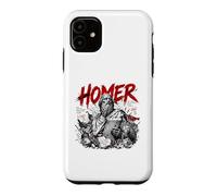 Carcasa para iPhone 11 Homero Antiguo Poeta Griego Odisea Ilíada Saga