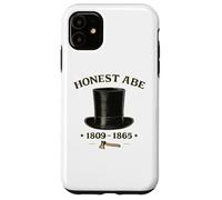 Carcasa para iPhone 11 Honesto Abe Lincoln Stovepipe Hat Presidente Historia