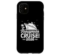 Carcasa para iPhone 11 Honeymoon Cruise for Matching Couples 2026 Just Married