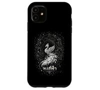 Carcasa para iPhone 11 Hong FA Celestial fénix en un diseño Vintage de los años 90