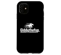 Carcasa para iPhone 11 Horse Racing Vintage Giddythefup KY Derby Horse