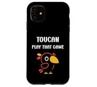 Carcasa para iPhone 11 Humor Animals Toucan toco Simple Bird Play Toucan