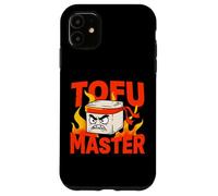 Carcasa para iPhone 11 Humor de Karate Vegano de Tofu Master Angry Ninja